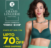 The Grand Lingerie Festival Upto 80% off + Extra Discounts, Freebies & Combo offers