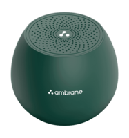 5W Wireless Bluetooth Mini Speaker 44 Hrs Playtime, Twin Pairing (Minipod, Green)