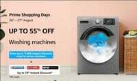 Prime Shopping Days [ Aug 26 - 27 ] On Washing Machines + Bank Offers ( Prime Members Only)