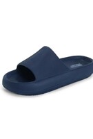 DOCTOR EXTRA SOFT Men's Classic Ultra Soft Sliders/Slippers with Cushion FootBed for Adult | Comfortable & Light Weight | Stylish & Anti-Skid | Waterproof & Everyday Flip Flops for Gents/Boys D-