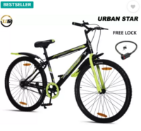 Urban Star 26T | SEMI ASSEMBLED | MTB CYCLE | PREMIUM QUALITY | GREEN / BLACK | 26 T Mountain Cycle