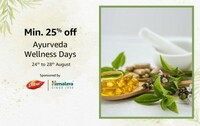 Amazon Ayurveda wellness days (24-28 Aug) - Min 25% off
