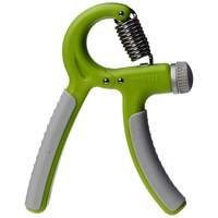 amazon basics, AmazonBasics Adjustable Hand Grip Strengthener, 2-Pack, Green