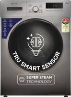MOTOROLA 10 kg Super Steam Technology Fully Automatic Front Load Washing Machine Grey  (MTFL1005NHNJG)