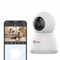 Trueview 2MP Smart CCTV Wi-fi Home Security Camera with Pan Tilt 360° View