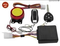  ELTRON TURBO Anti Theft Universal Motorcycle Security Alarm System with 2 Key Remotes for Bike Scooter Protection Engine Start ELT-78Q23 