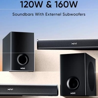 [New Launch] Mivi Fort H120 | H160 - 120W & 160W Soundbars with External Subwoofers 
