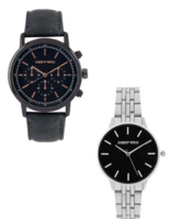 JOKER & WITCH His and Her Stainless Steel Analogue Watches JWJCW448