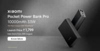 Mi 10000 mAh 33 W Power Bank  (Lithium-ion, Power Delivery 3.0 for Mobile, Earbuds, Speaker,Tablet)