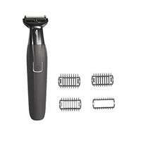 Amazon Basics Cord/Cordless Trimmer and Shaver with 4 Trimming Combs, IPX7-90 Minutes Run Time (Black)  