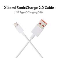 Xiaomi Sonic Charge Type C 100 Cm Cable|Usb To Type C|Supports All Chargers Upto 33W|Compatible For Smartphone,Tablet, Accessories|Supports All Fast Charging Devices|Sturdy, White