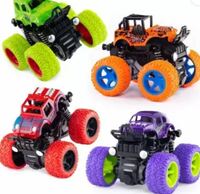 Nexteesh Monster Truck Friction Power Cars With Big Rubber Tires 360* pack of 1  (Multicolor)