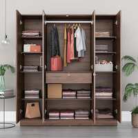 Wakefit Wardrobe | 1 Year Warranty (Columbian Walnut)