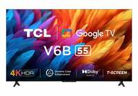 TCL 139 CM (55 Inches) Bezel-Less Series 4K Ultra HD Smart LED Google TV