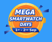 Mega Smartwatch Days - Up to 90% Off Starting from 899 + Buy 2 Get Extra 12% Off (1-2 Sep) Get extra 10% off