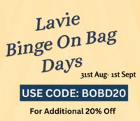 Binge on Bag Days | 31 Aug - 1 Sep | Upto 70% off + Additional 20% off + Extra 5% off on prepaid