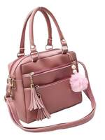 Fargo PU Women's Pink Handbag Handbags
