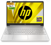 HP AMD Ryzen 5 Hexa Core 5500U - (8 GB/512 GB SSD/Windows 11 Home) 15s- eq2144au Thin and Light Laptop  (15.6 inch, Natural Silver, 1.69 kg, With MS Office)
