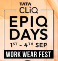 Tata CliQ EPIQ Days - Work Wear Fest | Upto 70% off