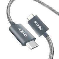 AGARO Type C to Type C Fast Charging Cable compatible with Android devices