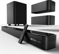 Boult Bassbox X500 500 W Bluetooth Soundbar  (Black, 5.1 Channel)