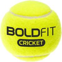 BOLDFIT High Bounce Light Weight Soft Set Combo Cricket Tennis Ball  (Pack of 1, Green)