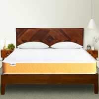 SleepX Dual Comfort Mattress 6 inch Queen Bed Size (Orange, 75x60x6 Inches) [Rs 5000 Coupon]