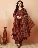 Min 65% off on Women's Kurta by Gulmohar jaipur, Kimayra & more