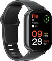 REDMI Active 5 BT Calling with 3 mic ENC Metal body Smartwatch (Active Midnight Black Strap, Free Size)