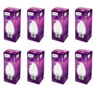 PHILIPS 4-watt Filament Candle LED Bulb Pack of 8