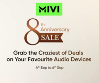 MIVI 8th anniversary sale - Up to 70% Off on Favourite Audio Devices