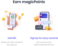 Flipkart (Rs.100 gift card at Rs.1), amazon (Rs.50 gift card at Rs.1) loot price in magicpin (user specific)