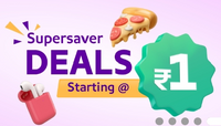 Supersaver Deals Starting at  ₹1 | Amazon Prime Voucher worth Rs.130 at Rs.5 (User Specific)