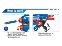 Toyshine Foam Blaster Toy Gun