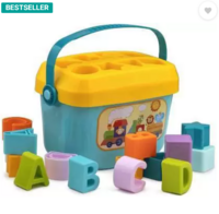 xelix Baby's First Block 16 Alphabet