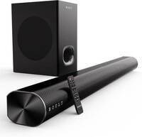 Boult Bassbox X180 with 180W Power, Dedicated DSP, 2.1 Channel, Subwoofer, 3 EQ Modes 180 W Bluetooth Soundbar 