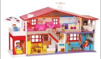 Instamart - Toy Zone Doll House Play Set For Girls With Furniture (50 Pieces) (Location Specific)