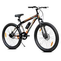 Leader Beast 26T Mountain Cycle for Men with Front Suspension and Dual Disc Brake with Complete Cycle Accessories