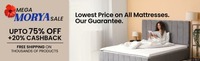 Up to 75% Off on Mattresses