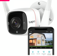 TP-Link Tapo C320WS 4MP 2K QHD (2560x1440) Outdoor CCTV Security Wi-Fi Smart Camera Tapo - White TP-LINK
