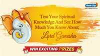 Lord Ganesha in Bollywood Trivia Quiz Contest
