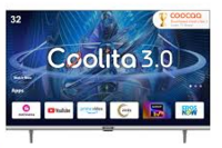 Coocaa 80 cm (32 inch) HD Ready LED Smart Coolita TV with Dolby Audio and Eye Care Technology  (32S3U-Pro)