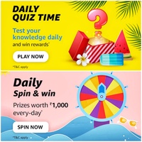 Daily QuizTime Answers + Daily Spin and Win 06th Sep