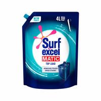 Surf Excel Matic Top Load Liquid Detergent 4L Refill Pouch