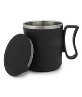 Arto Coffee Tea Milk Mug with Lid Insulated Stainless Steel & Inner Stylist Double Wall Cup Keeps Beverages Hot & Cold for Home Office Restaurant Use.(Multi-Colour) - 200 Ml