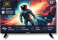 InnoQ Spectra 80 cm (32 inch) HD Ready LED TV with 30W Boom Speakers, Real Frameless