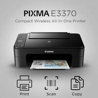 Canon Pixma E3370 Multi-function Color Inkjet Printer  (Ink Cartridge)