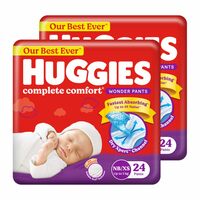 Huggies Complete Comfort Wonder Pants XS Size, 48 Count