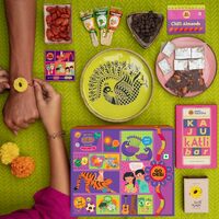 GO DESi 17-Item Gift Hamper | Premium Gift Box | Assorted sweets | Gift Hamper | Sweets gift box | Dry Fruits