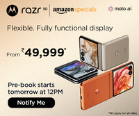 Moto Razr 50 - Pre-Book at Rs.999 & Complete transaction on 19th Sept
